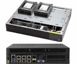 Supermicro CSE-E301 SUPERMICRO Micro 1U mini ITX chassis ...