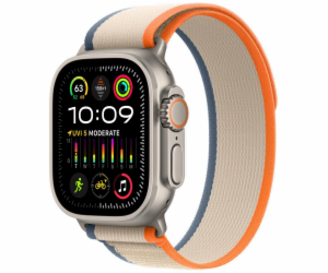 Apple Watch Ultra 2/49mm/Titan/Sport Band/Orange-Beige Tr...