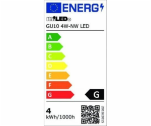 Kanlux LED žárovka GU10 GU10 4W-NW LED 380lm 4000K neutrá...