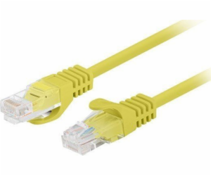 Lanberg Patchcord Cat. 6 UTP 0,25 m Yellow Flke prošel La...