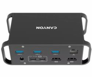 CANYON replikátor portů DS-95 14v1,4xUSB-C PD 18W,2xHDMI ...