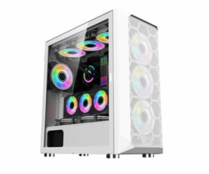 1stCOOL MiddleTower Wind Storm White, AU, USB3.0 + SET fa...