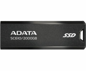 ADATA External SSD 2TB SC610 USB 3.2 Gen 2 černá