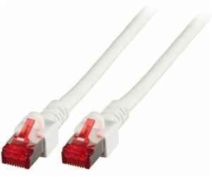 EFB Patchcord, 3m, S/FTP, Cat6, PIMF, bílý (K5518.3)