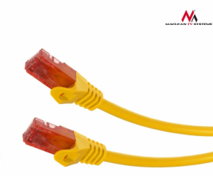 Maclean Patchcord, Cat6, 0,5 m, žlutý (MCTV-300Y)