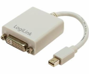 LogiLink DisplayPort Mini AV adaptér – DVI-I bílý (CV0037)