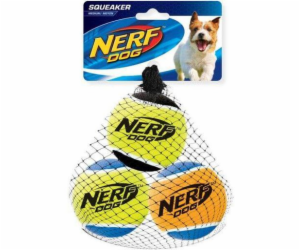 HAGEN Nerf tenisový míček Squeaky Medium 3 ks