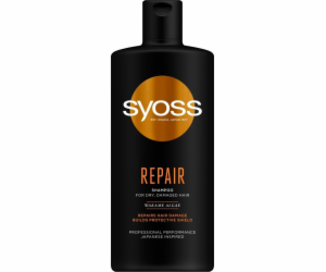 Šampon Syoss Repair Rebuilding pro suché a poškozené vlasy