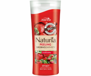 Joanna Joanna Naturia Jemnozrnný tělový peeling Jahoda 100g