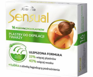 Joanna Sensual Facial depilační proužky - silné chloupky ...