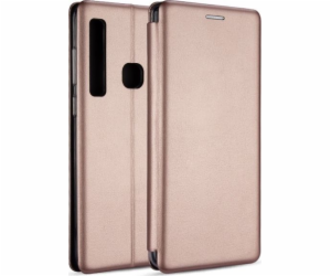 Pouzdro Book Magnetic iPhone 11, růžové a zlaté