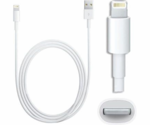 Foxconn Lightning USB kabel, 1m, bílý (MD818ZM/A BULK)