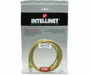 Intellinet Network Solutions Patch kabel Cat6 UTP 5m žlut...