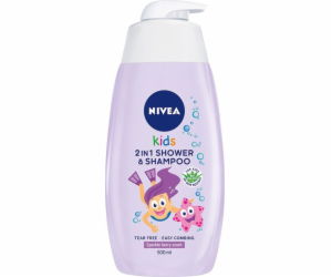 Nivea gel na mytí těla 2v1 borůvka