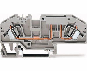 Wago Pojistkový konektor 6mm2 šedá 25A plochá pojistka DI...