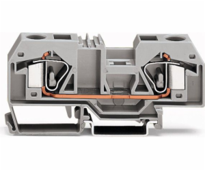 Wago 2vodičová svorkovnice 16mm2 šedá (283-901)