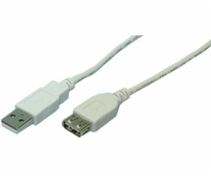 LogiLink USB kabel USB 2.0 prodlužovací kabel, 3 m