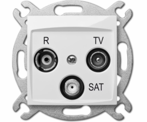 Elektro-Plast Carla R-TV-SAT průchozí anténní zásuvka 10d...