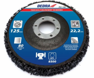 Dedra Abrasive netkaný kotouč 125 x 22,2 mm (F61-125)