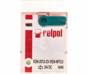 Relpol Miniaturní průmyslové relé 2P 24V DC (860399)