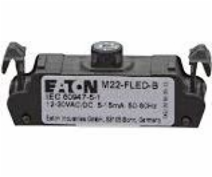 Eaton Flat modrý LED objímka 12-30V AC/DC M22-FLED-B (180...