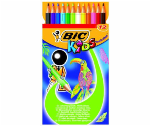 Bic BIC KIDS TROPICOLORS 2 KRABIČKA NA TUŽKY 12 KS - 832566