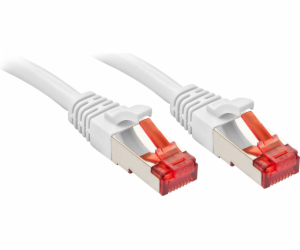 Lindy RJ-45/RJ-45, kat.6, S/FTP, bílá, 1m (47792)