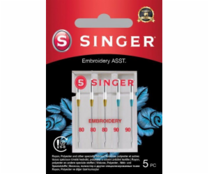 Šicí stroj Singer Vyšívací jehla Singer ASST 5PK