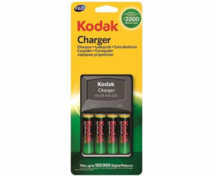 Kodak Ni-MH nabíječka 220V + 4x AA 1,2V 2100 mAh (30944725)