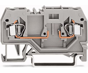 Wago 2-drátový základní konektor 2,5 mm2 šedý 10A (280-916)