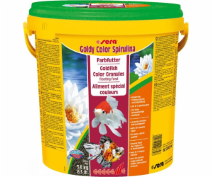 Sera Goldy Color Spirulina Nature 10 l, granule - krmivo ...