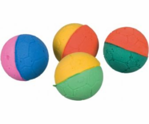 Trixie Soft barevné míčky, 4,3 cm, 4 ks