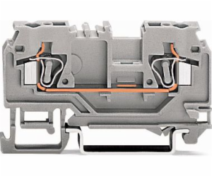 Wago 2vodičová svorkovnice 4mm2 modrá (880-904)