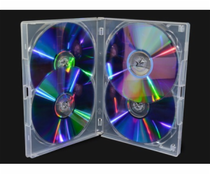 Amaray DVD BOX 14MM AMARAY 4 CLEAR