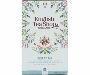 Bylinný čaj English Tea Sho Sleepy Me (20x1,5) BIO 30g