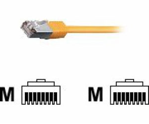 Equip Patchcord, S/FTP, Cat6, PIMF, 10m, žlutý (605566)