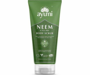 Ayumi Neem Tea Tree Body Scrub čistící tělový peeling 200 ml