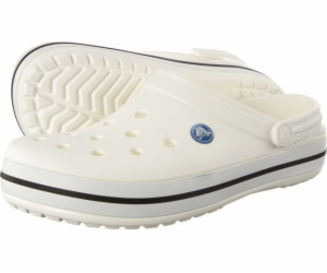 Boty Crocs Crocband, bílé, velikost 42-43