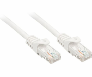 Lindy Patchcord Cat.6, U/UTP, 0,5m, bílý (48201)