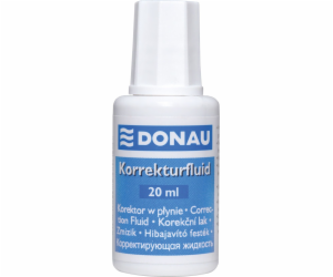 Donau DONAU tekutý korektor se štětečkem, 20 ml, blistr