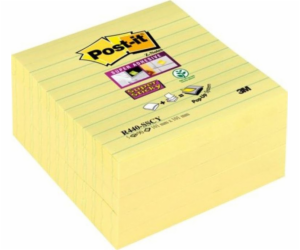 Samolepící papírky POST-IT Super Sticky Z-Notes XL linkov...