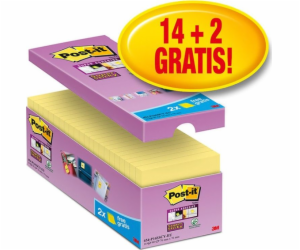 Post-it Post-it Super Sticky Notes (654-P16SSCY-EU), 76x7...