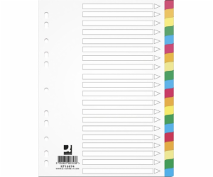 Q-Connect Q-CONNECT děliče, PP, A4, 225x297mm, 20 karet, ...