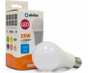 Abilite LED ŽÁROVKA ABILITE CLASSIC MLÉKO TEPLÉ E27 15W/2...