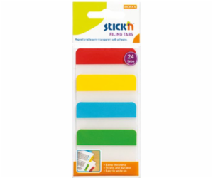 Stickn TAB IND.STICK N TRANSPARENT 38X51MM 4K – 21608