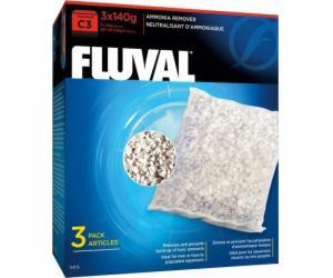 Fluval Ammonia Remover cartridge pro filtr C3, 3x140g