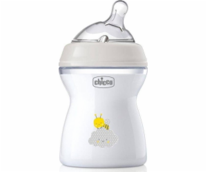 Chicco CHICCO_NaturalFeeling Plastová láhev 250ml se sili...