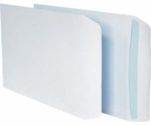 NC Envelopes C4 HK obálka bílá 90g (229x324) šedý potisk ...