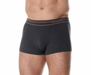 Brubeck BX10870 Pánské boxerky ACTIVE WOOL graphite S