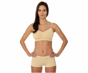 Brubeck Comfort Cotton Bra, béžová, velikost 70A (BR00012A)